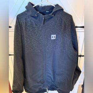 Under Armour Hooded Jacket – Black – Men’s XL